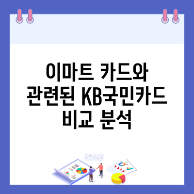이마트 카드와 관련된 KB국민카드 비교 분석