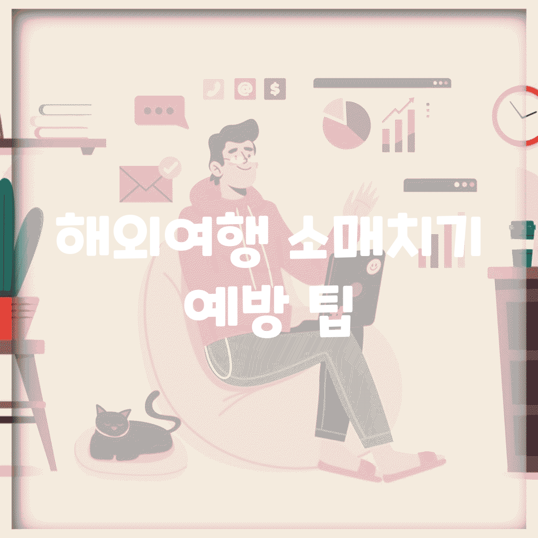 해외여행 소매치기 예방 팁