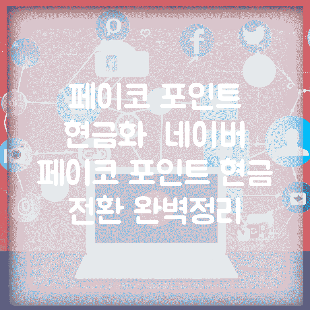 페이코 포인트 현금화 | 네이버 페이코 포인트 현금 전환 완벽정리