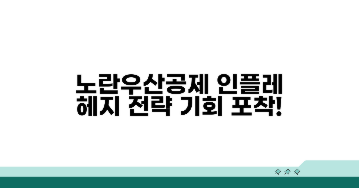 노란우산공제, 인플레이션 헤지 전략 수립