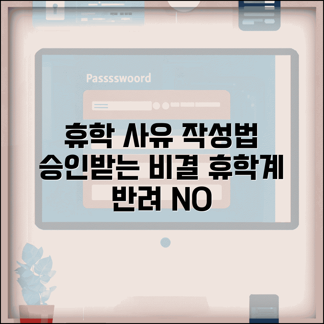 휴학사유 작성법 및 예시 | 경제적 사유 개인사정 | 승인 받기 쉬운 사유 | 휴학계 반려 방지법