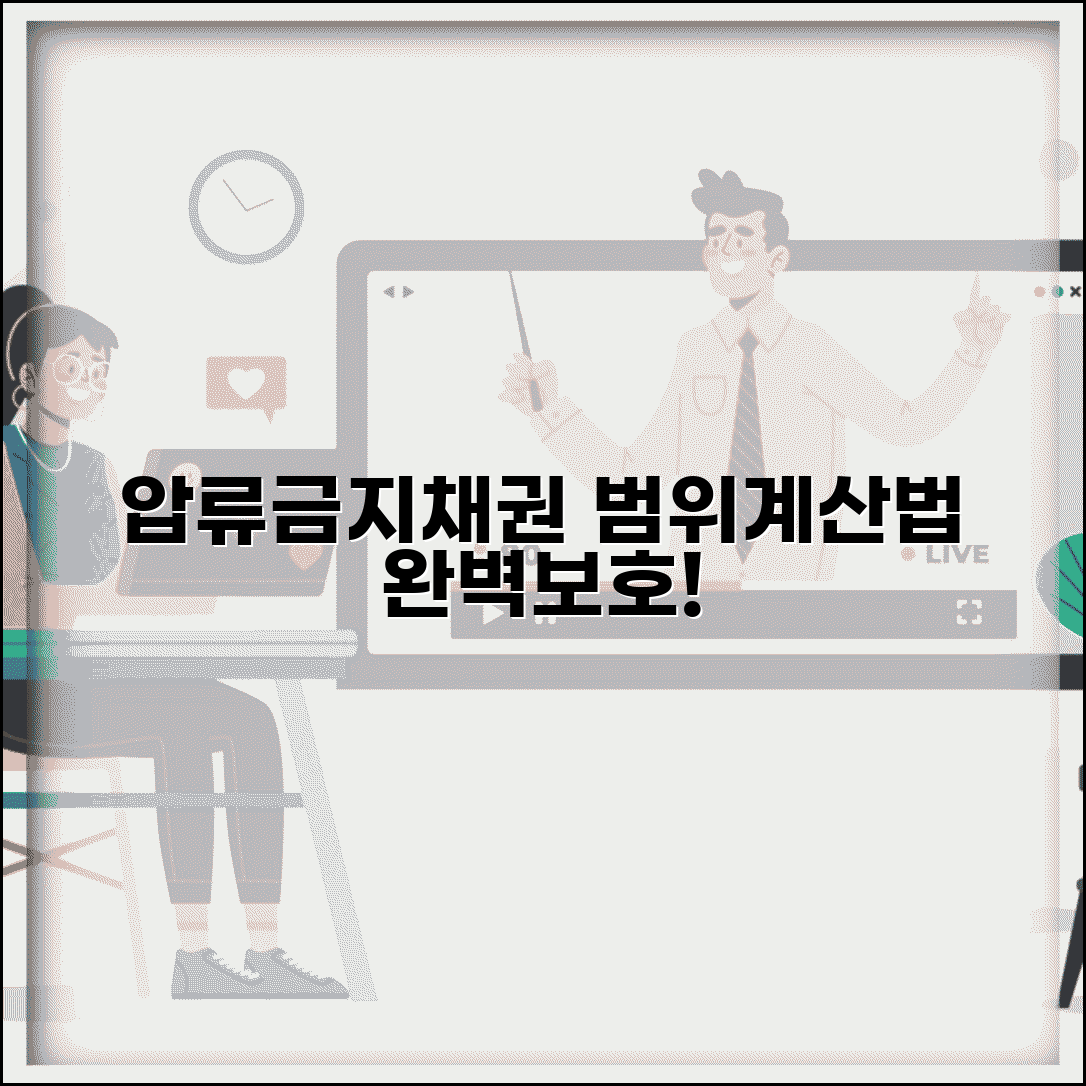 압류금지채권범위 기준 계산 방법 | 압류금지채권 완벽 보호 범위