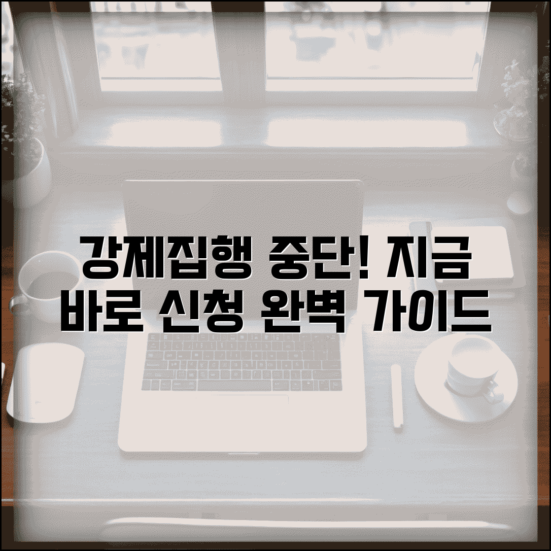 강제집행정지신청 완벽가이드 | 강제집행 중단 신청 방법