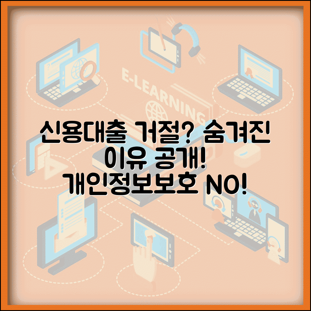 신용대출 거절 사유 알려주지 않는데 왜 그런가요 | 대출거절사유 | 미고지 | 개인정보보호