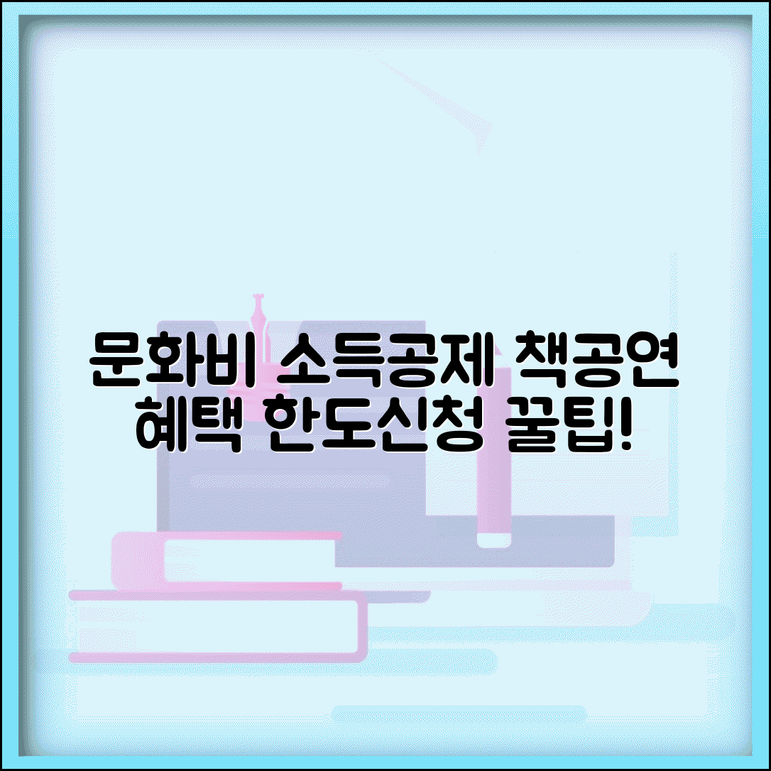 문화비 소득공제 도서 공연 | 도서구입비 공연관람료 소득공제 한도와 신청