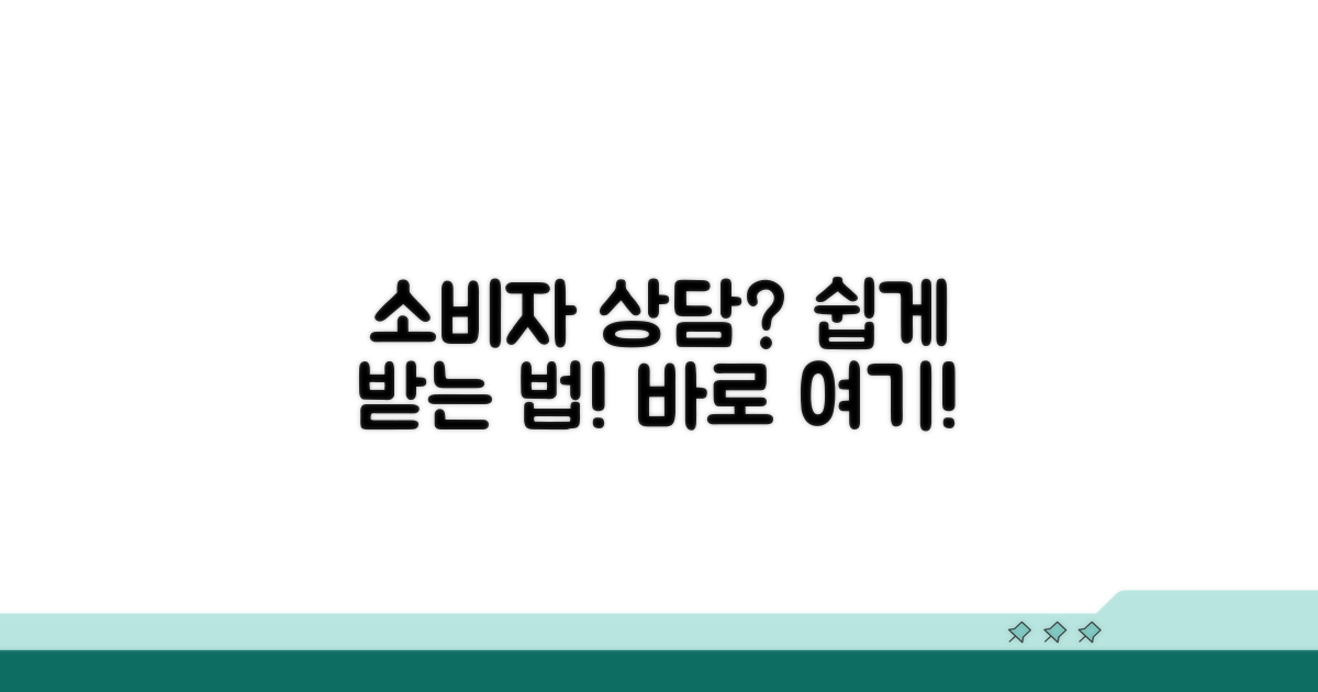 소비자 상담센터 도움 받는 법