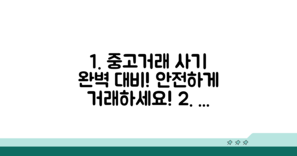 중고거래 사기 완벽 대비법