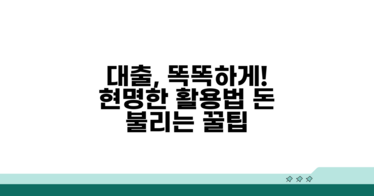 현명한 대출 활용 팁