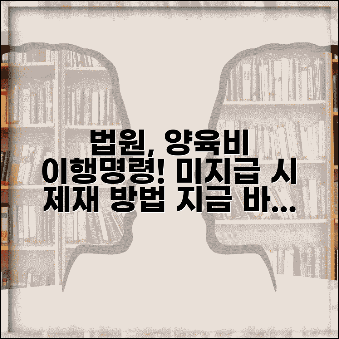 양육비 이행명령신청 법원 | 양육비 미지급시 법원 이행명령 신청과 제재 방법