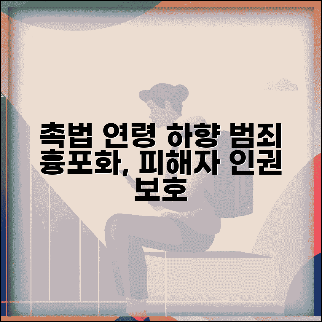 촉법소년 연령 하향 찬성 근거 | 범죄의 흉포화와 피해자 인권 보호 필요성