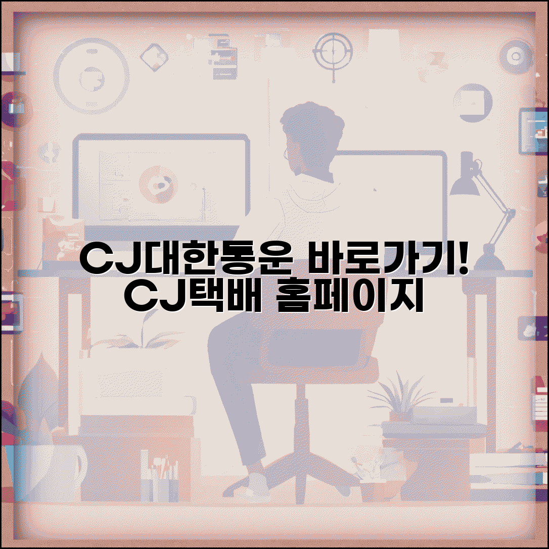 CJ대한통운 사이트 주소 | CJ택배 홈페이지