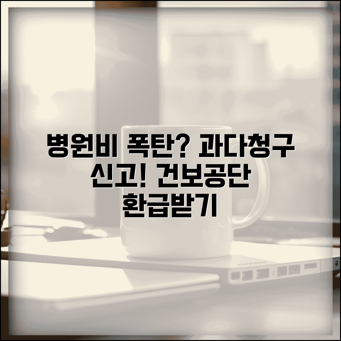 병원비 과다 청구 신고 | 의료비 부당 청구 건강보험공단 신고와 환급 절차
