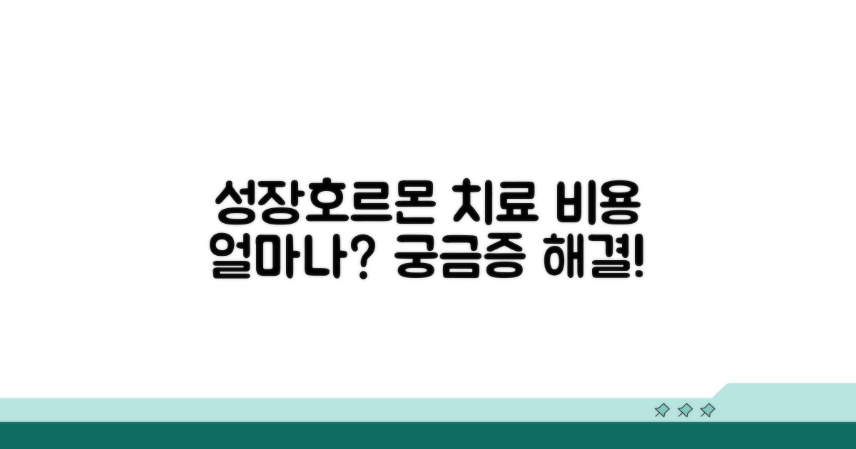 성장호르몬 치료, 비용 얼마나 들까?