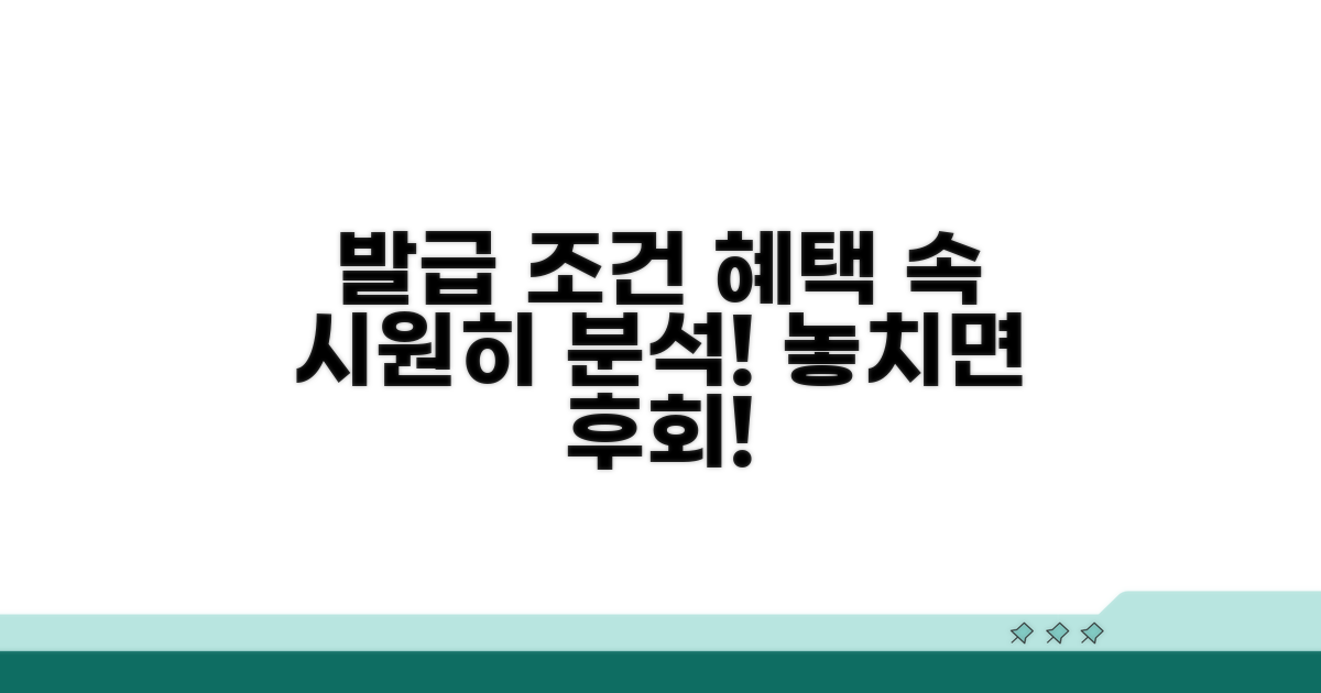 발급 조건과 혜택 상세 분석