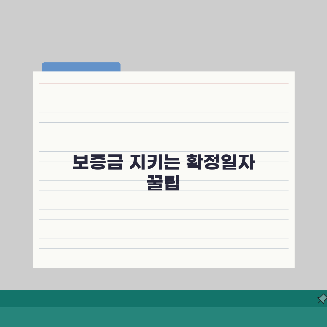 전세 확정일자 | 보증금 보호받는 필수 체크리스트 체험기, 빼먹으면 후회해요